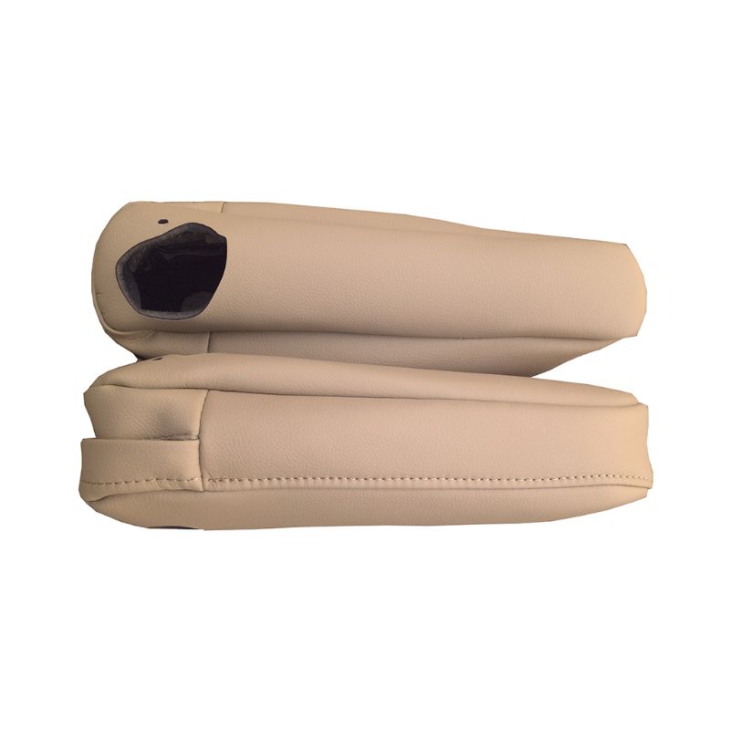 1Set Microvezel Leer Front Armsteun Cover Voor Rx300 Rx350 2004 05 06 2007: Beige