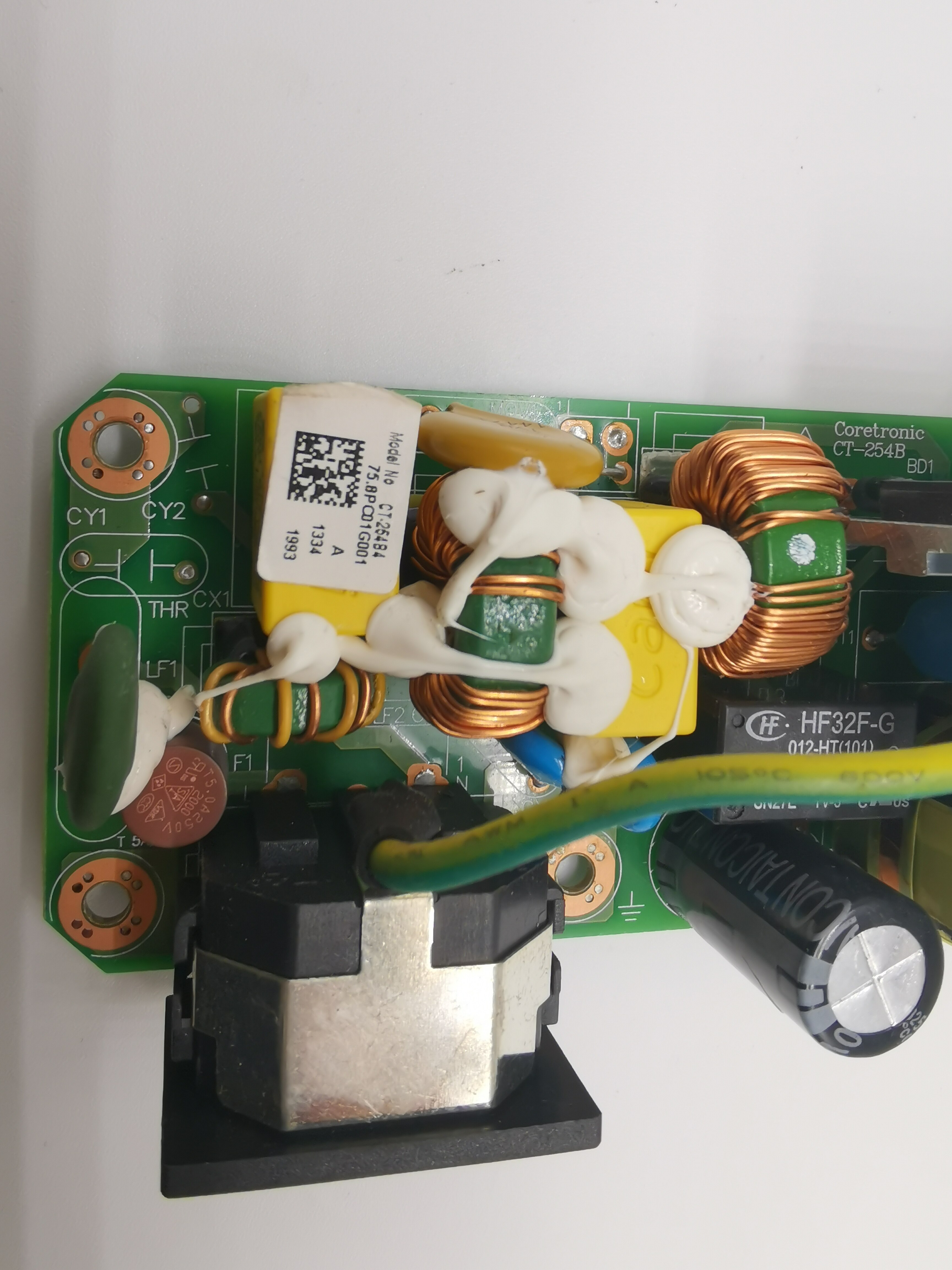 Balastro de potencia para proyector de CT-254AB, para Optoma X305ST