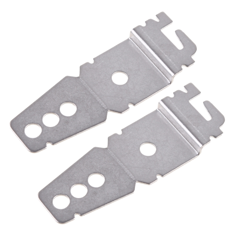 2 Pieces Undercounter Dishwasher Mounting Bracket 8269145 Dishwasher Undercounter Mounting Kit with 2 Installment Screws