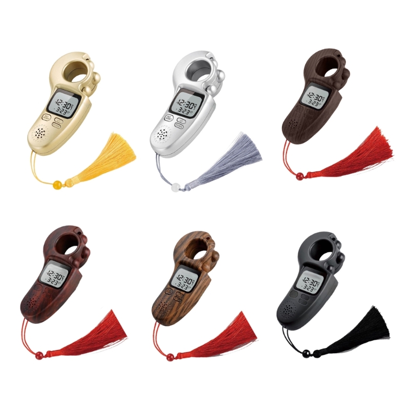 Elektronisk digital fingerräknare böneavslappningsverktyg dekompressionsenhet för islamiska troende