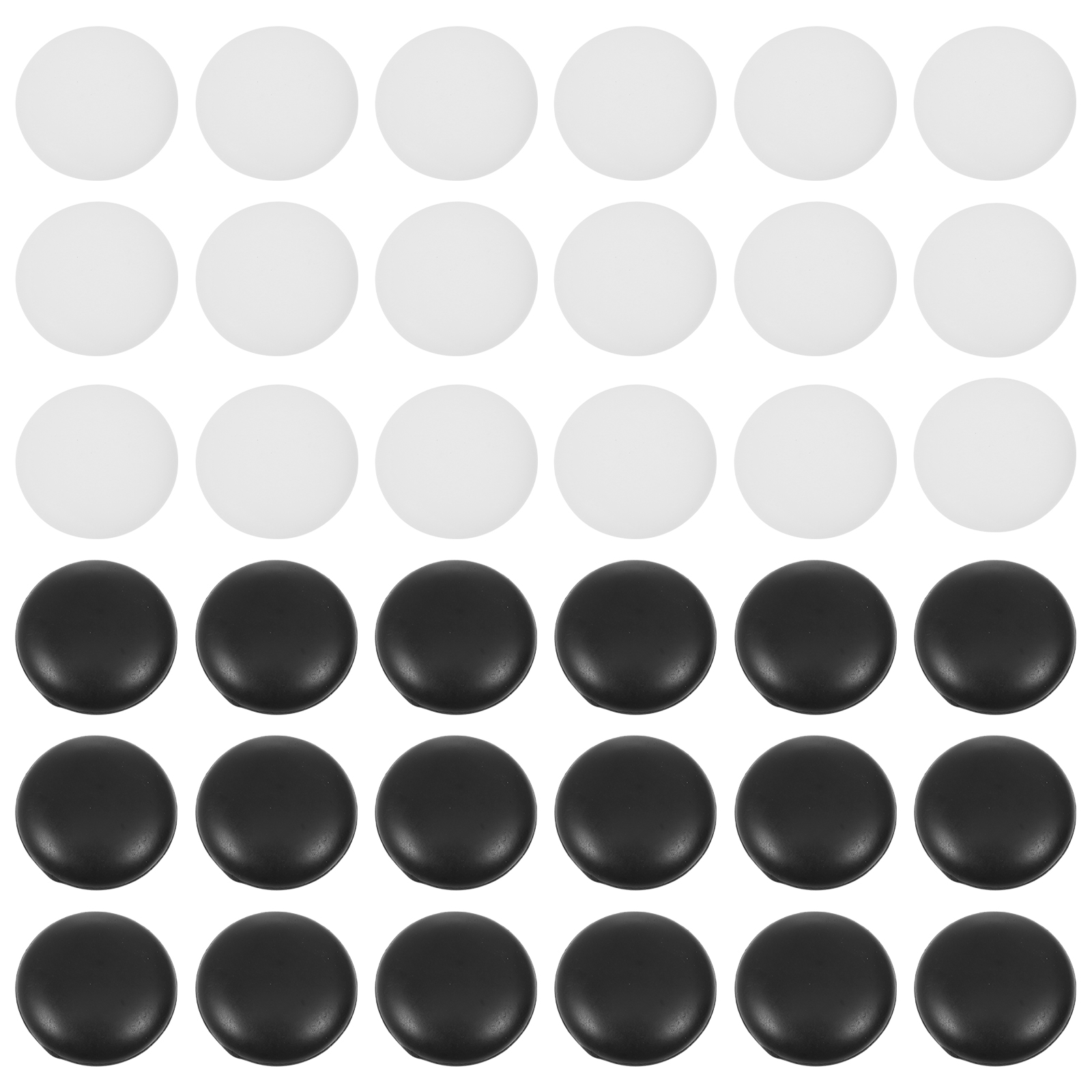 2 Bags Ceramic Go Chess Pieces Accessory Durable Go Chess Pieces Chess Accessory: Default Title