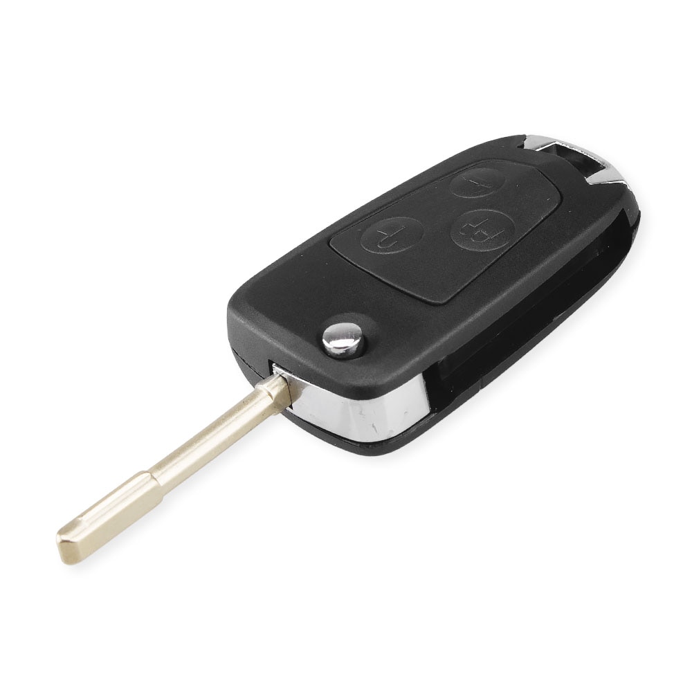 Keyyou 3 Knoppen Key Case Gewijzigd Flip Vouwen Afstandsbediening Sleutel Flip Fob Shell Voor Ford Focus Mondeo Fiesta Ka