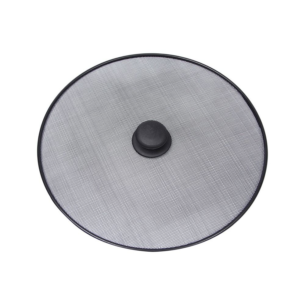Schermo antispruzzo nero padella antigrasso coperchio paraspruzzi olio coperchio paraspruzzi a rete Fine coperchio utensili da cucina: Rosso
