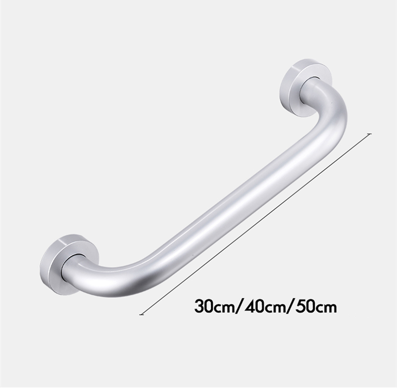 Grab Bars Ruimte Aluminium 30/40/50 Cm Badkamer Bad Leuning Grab Wc Douche Baden Rechte Veiligheid Ondersteuning Handvat Handdoek rack