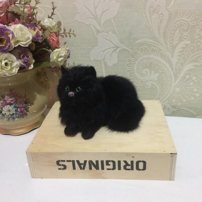 Simulation kat plys legetøj statisk børnelegetøj model simulation killing blødt materiale børns favorit: 4