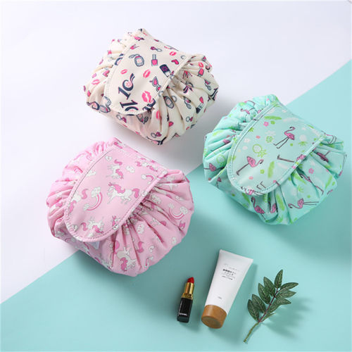 Nouvelle US portabilité magique voyage poche sac cosmétique sacs de maquillage sacs de rangement pour les filles de beauté