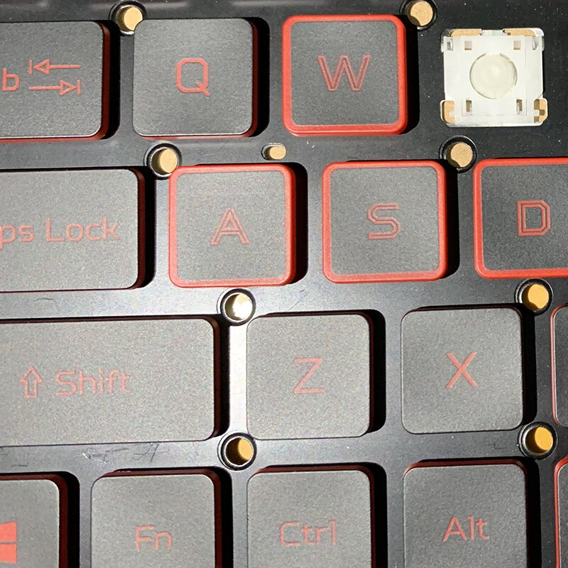 Tapa de tecla de repuesto, Clip de tijera y bisagra para teclado Acer Nitro 5, 7, AN515-54, AN715-51, AN515-55, 44, AN515-43, 52