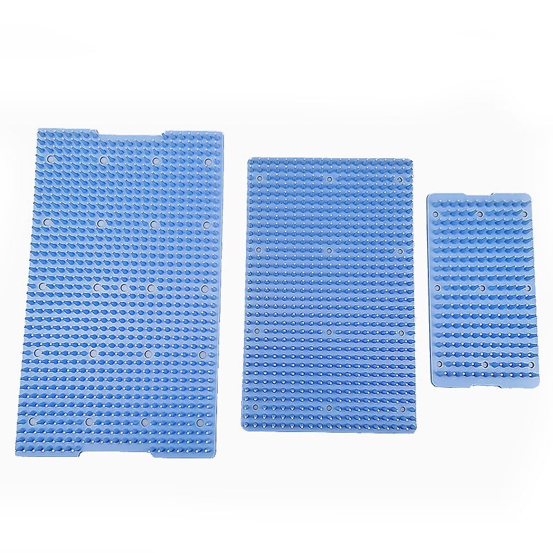 Autoklavierbar matt Silikon für Sterilisation Tablett fallen Kasten Zahn Veterinär Augen Instrument
