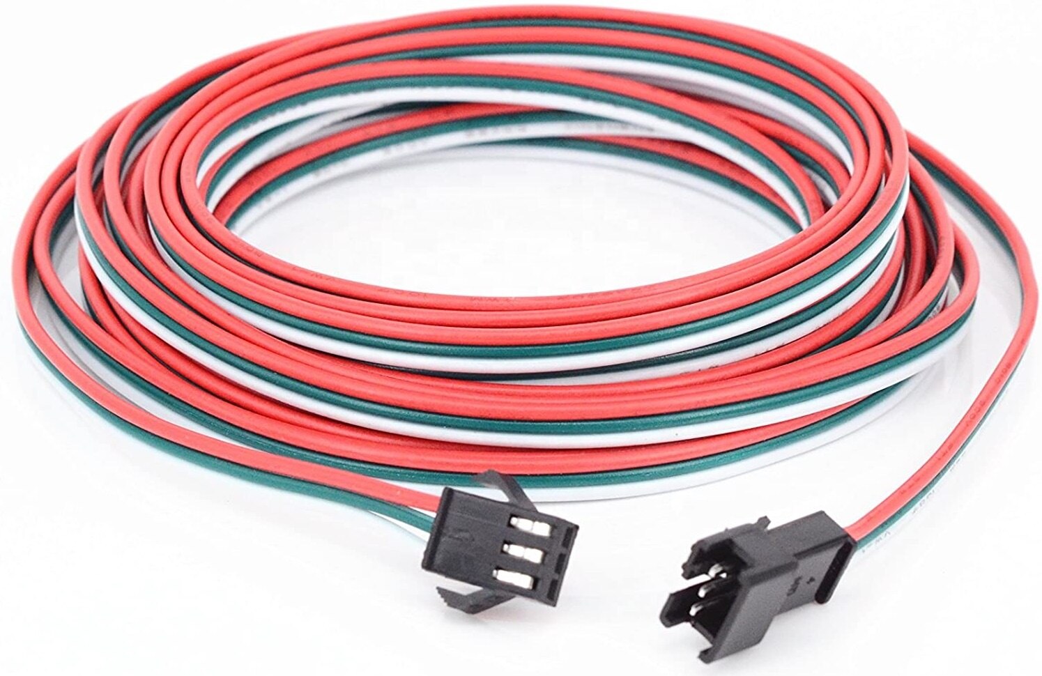 1M/2M/5M 3pin 4pin ARGB JST SM Plug Extension Male/female Eire Connector Cable For Led Light Driver CCTV