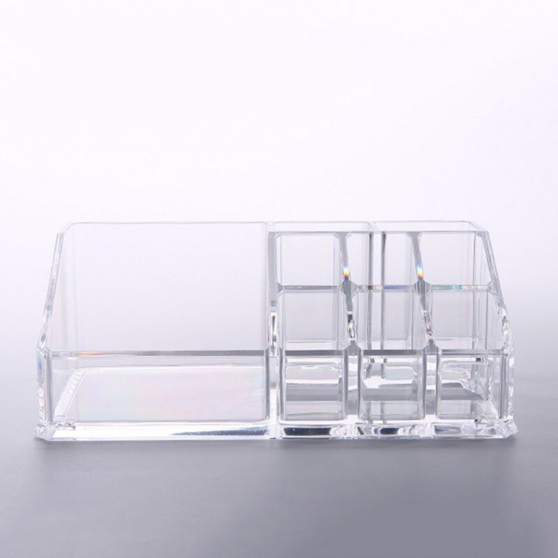 Clear Acryl Opslag Houder Doos Transparant Wattenstaafjes Stick Cosmetische Make-Up Organizer Case Make Up Tool: 03