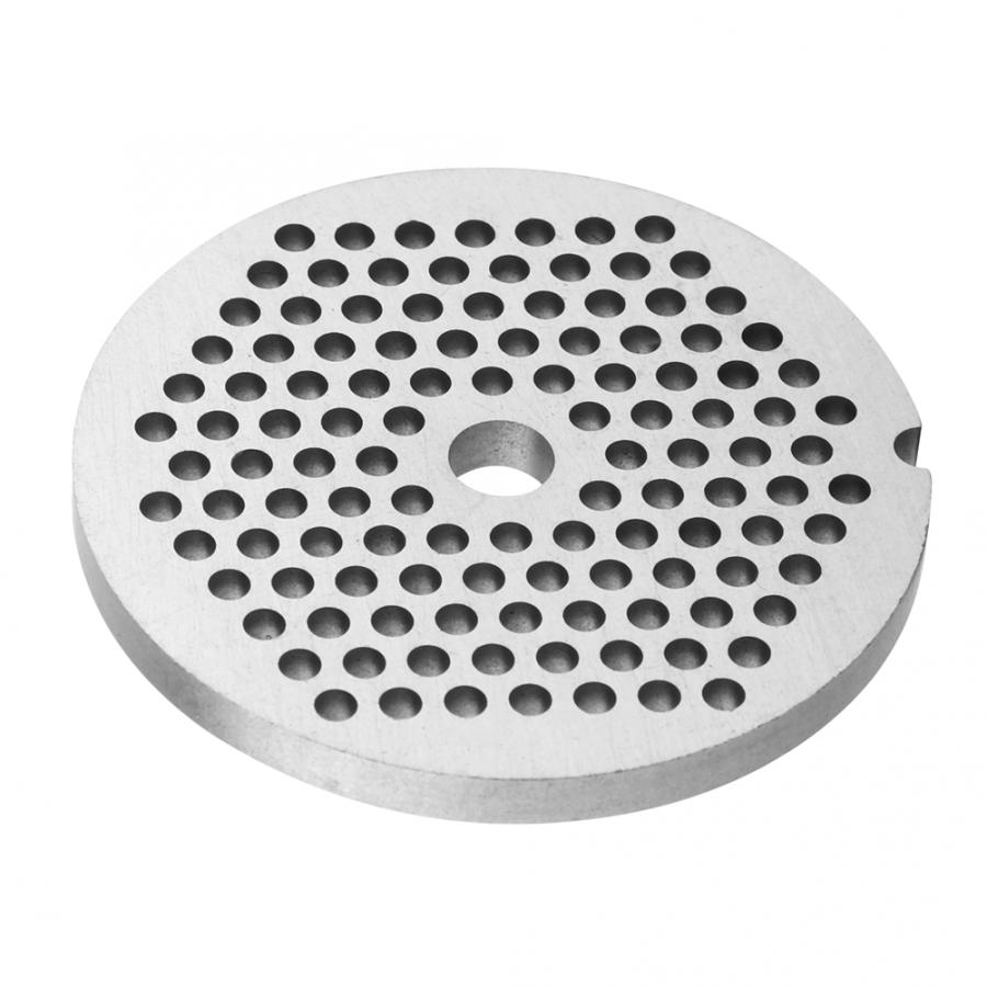 1 stk kødkværn knuser hakker tallerken skive kniv 3/5/8mm huller høj hjemmelavningsmaskine hakker pølsemaskine