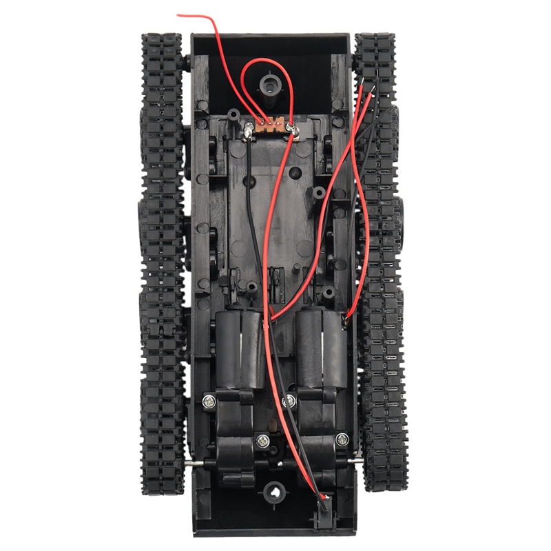 2X Rc Panzer Clever Roboter Panzer Auto Chassis Bausatz Gummi Spur Raupe Für Arduino 130 Motor- Diy Roboter Spielzeug Für freundlicher