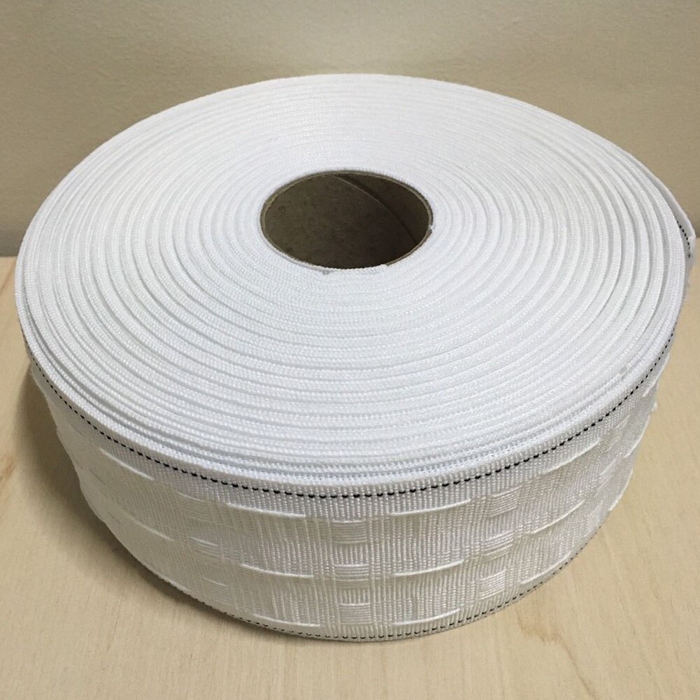 10M Grommet Curtain Pull Tape Belt Cloth Eyelets Punching Hook Pleat Curtain Ring