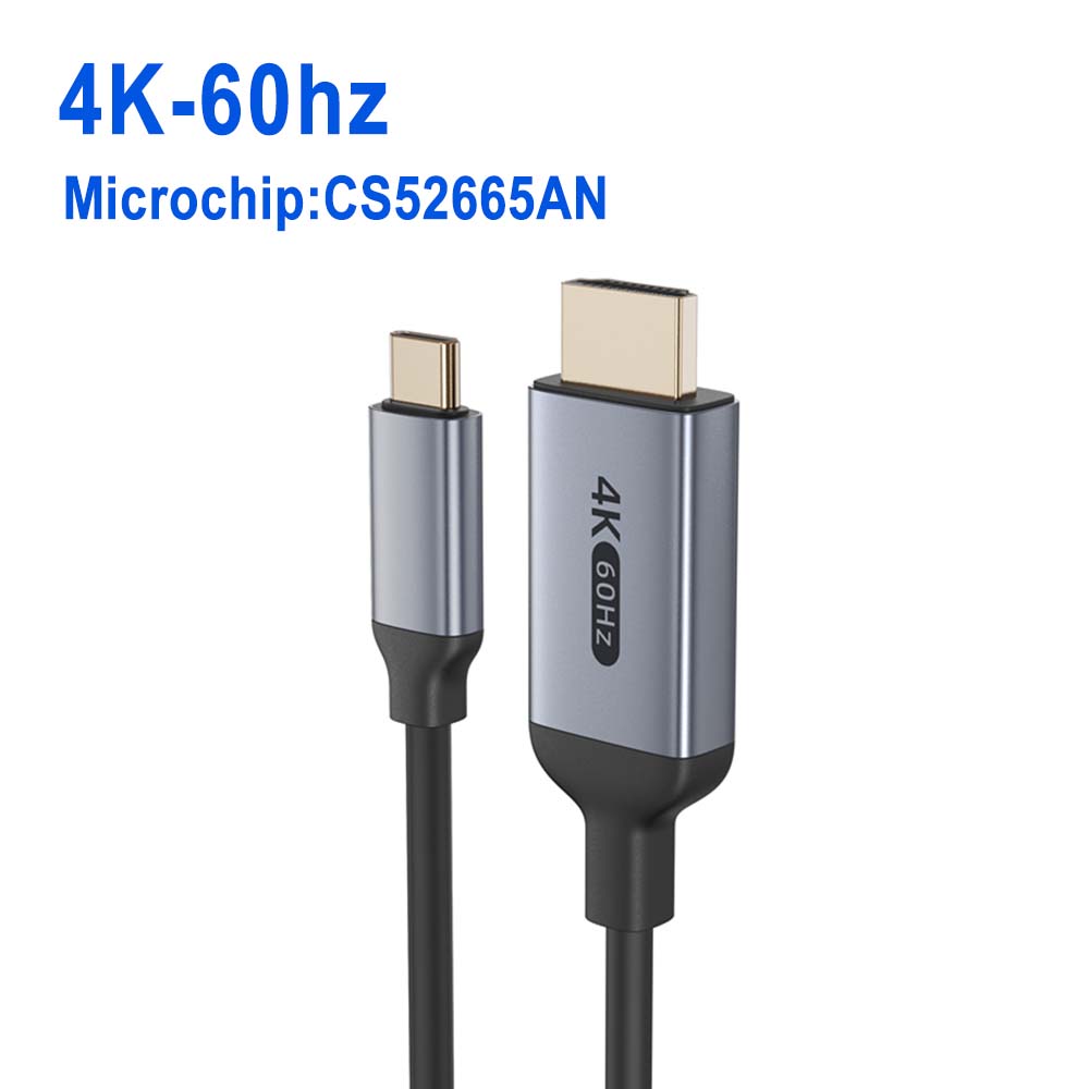 Câble USB C vers HDMI 8K @ 60Hz 4K @ 120Hz, câble hdmi2.1 type-c vers hdmi, adaptateur Thunderbolt 3/4 pour Huawei Mate30 iphone 15 MacBook: vert / 2 m