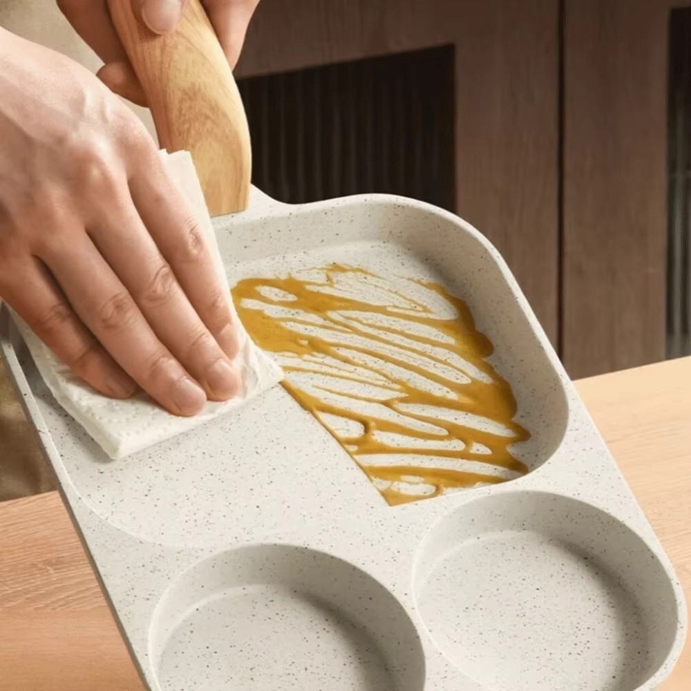 Steakpan 3 in1 ontbijtkoekenpannen multifunctionele anti-verbrandings omeletpan compacte anti-aanbakpan keuken koken