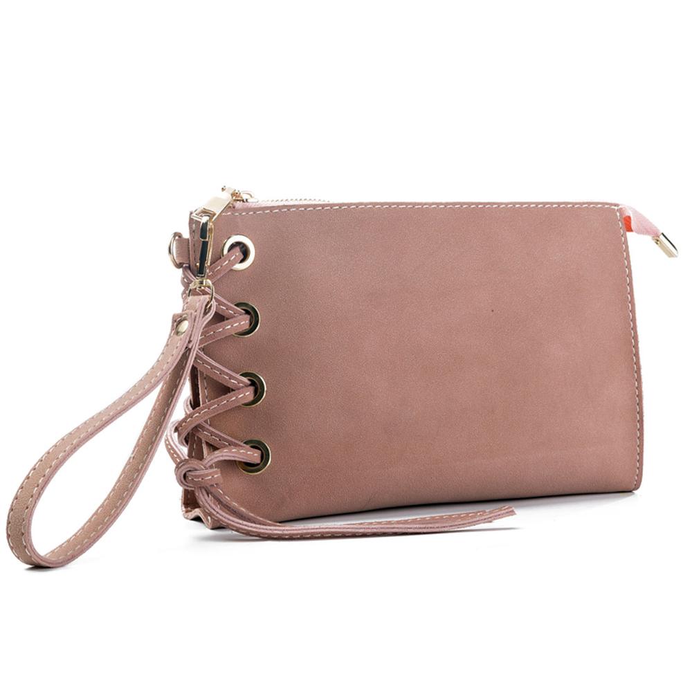 Miyahouse Effen Rits Envelop Clutch Bags Vrouwen Pu Lederen Taille Reizen Winkelen Verse Stijl Vrouwelijke Kleine Tas