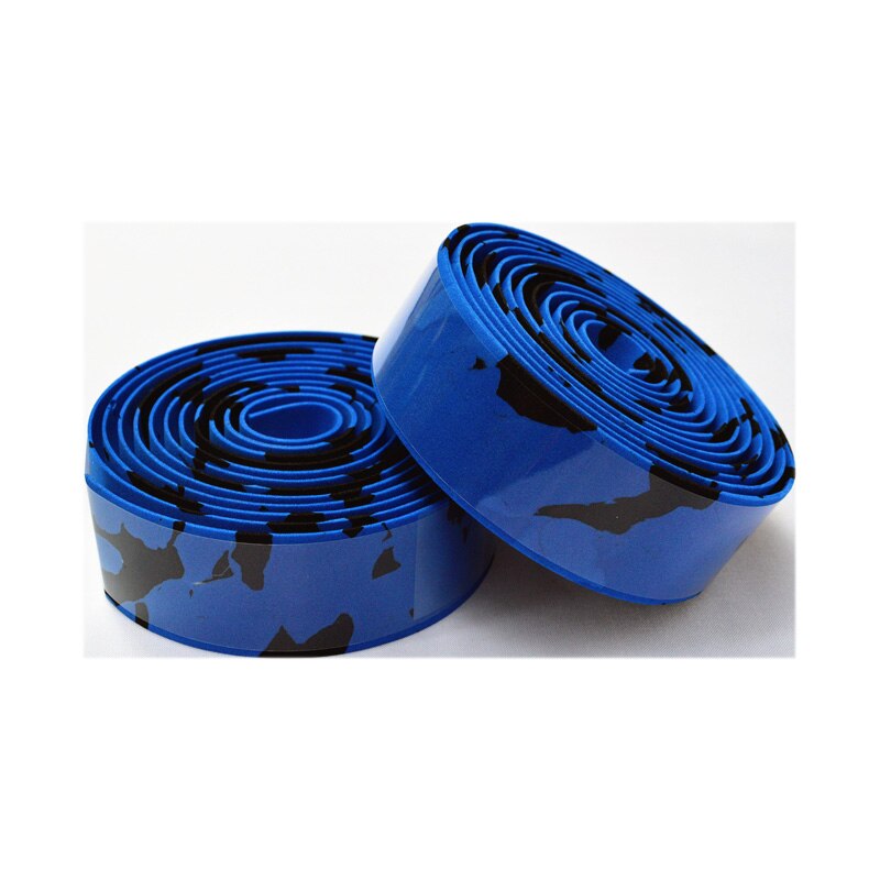 Bandes de guidon de vélo de couleur Bianchi rouge rose vert bleu jaune blanc ruban de barre de vélo: Black blue