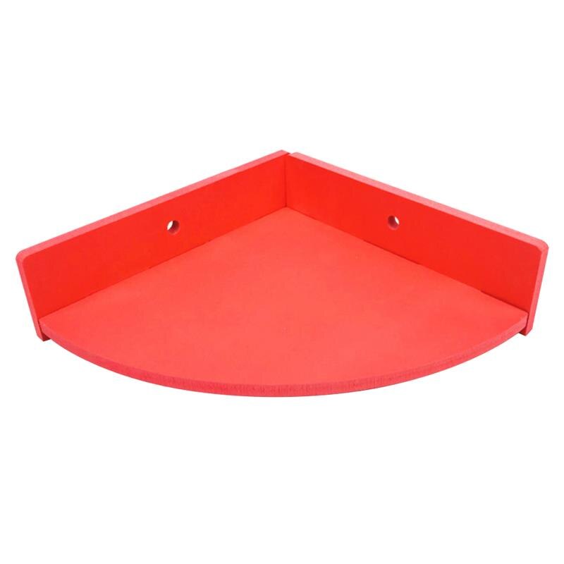 Hamster Kooi Platform Hamster Stand Platform Huisdier Vogel Speelgoed Papegaai Rack Hamster Zitstokken Poot Slijpen Schone Kooi Accessoires: Red