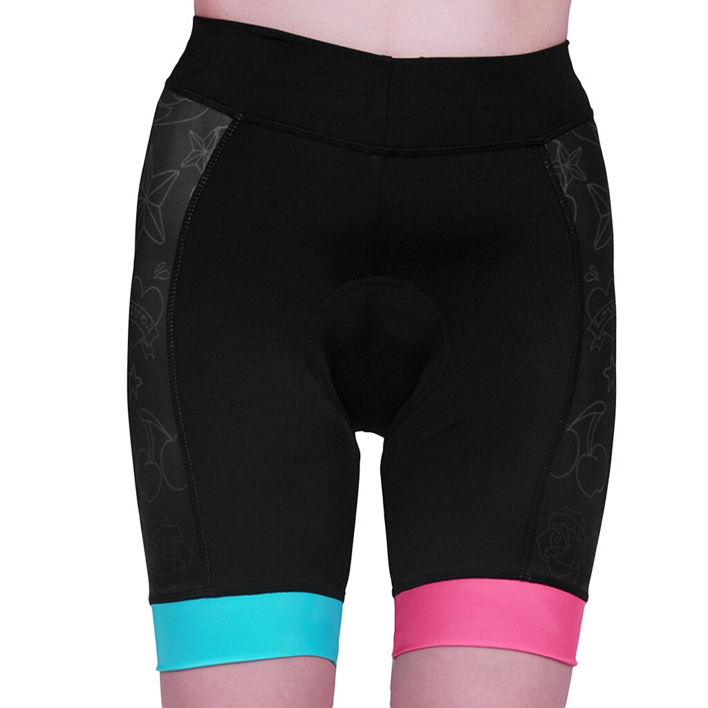 Kvinder cykelundertøj shorts 3d polstrede cykel cykel underbukser - letvægts åndbar og hurtigtørrende