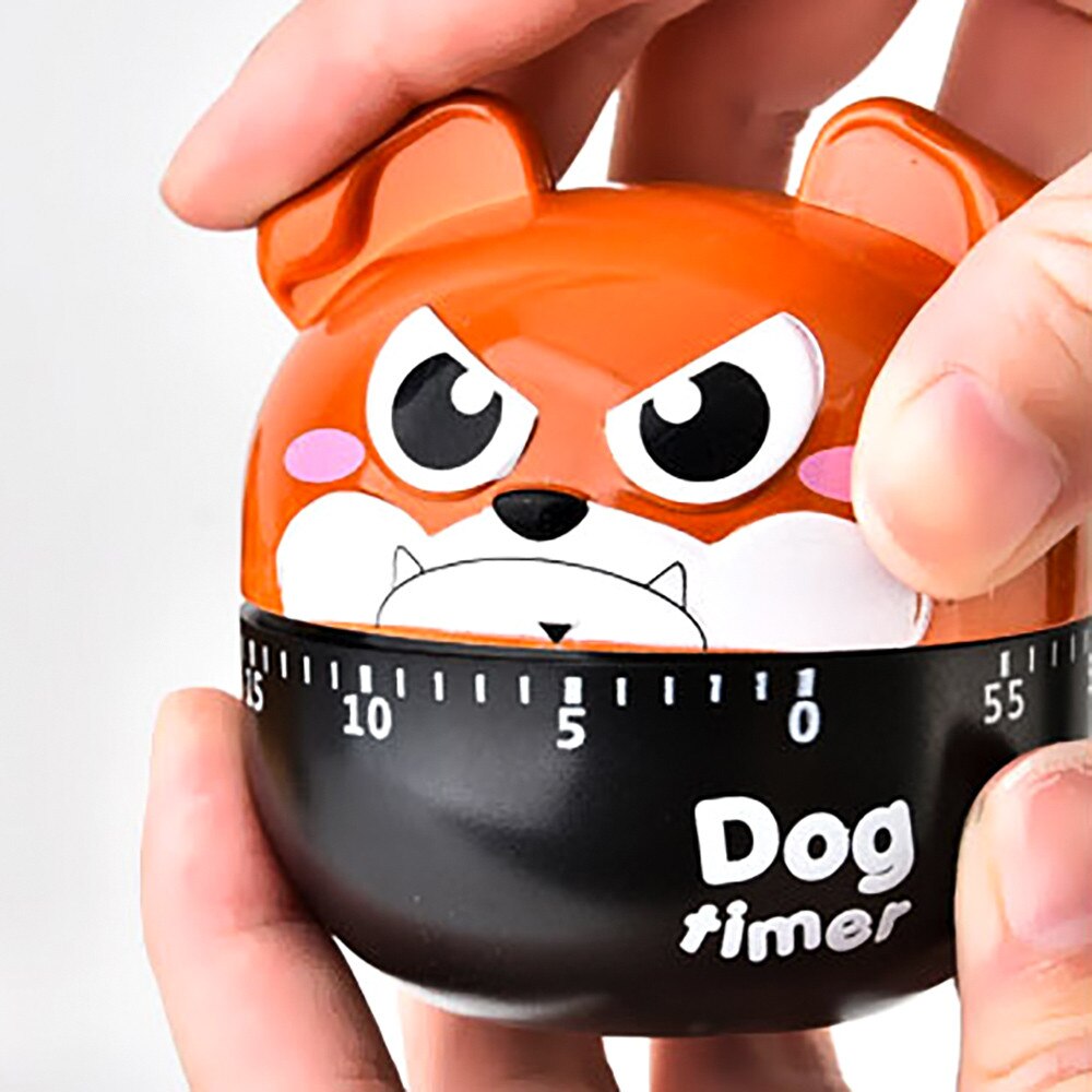 Undefined Dog Timer Kitchen Timer Cute Cooking Gadget Tool Fun Collectible For Pet Easy To Operate Mechanical No Batteries
