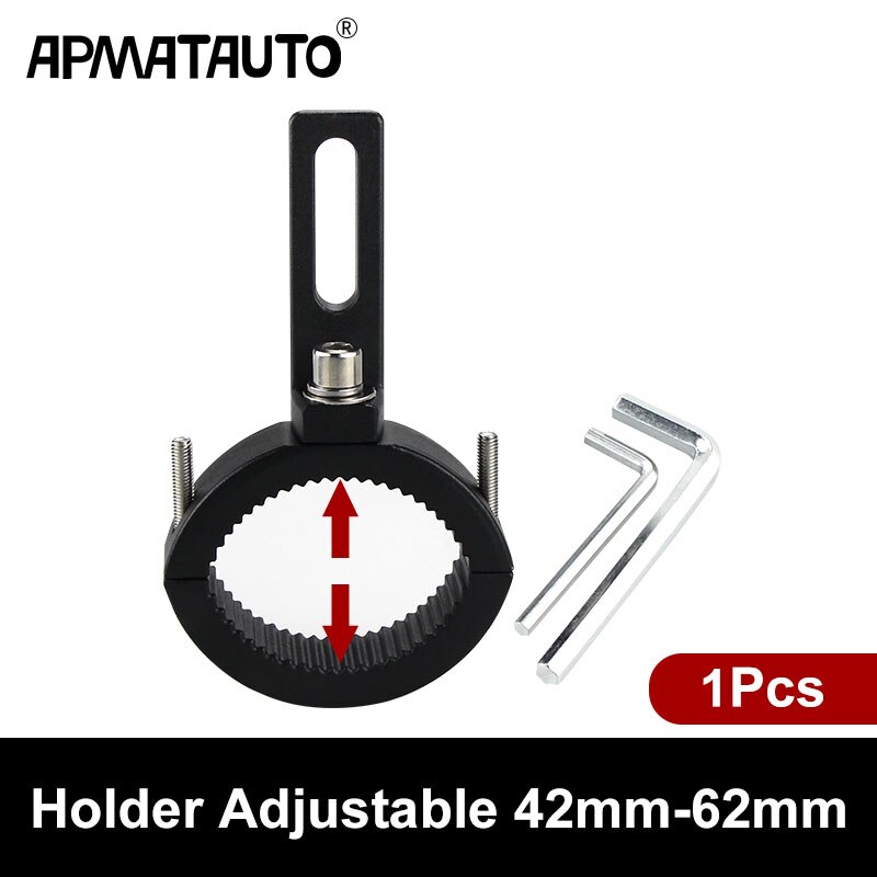 Aluminum alloy bracket motorcycle external headlight bracket mudguard bracket external fog lamp modification fixed pipe clamp: TG42