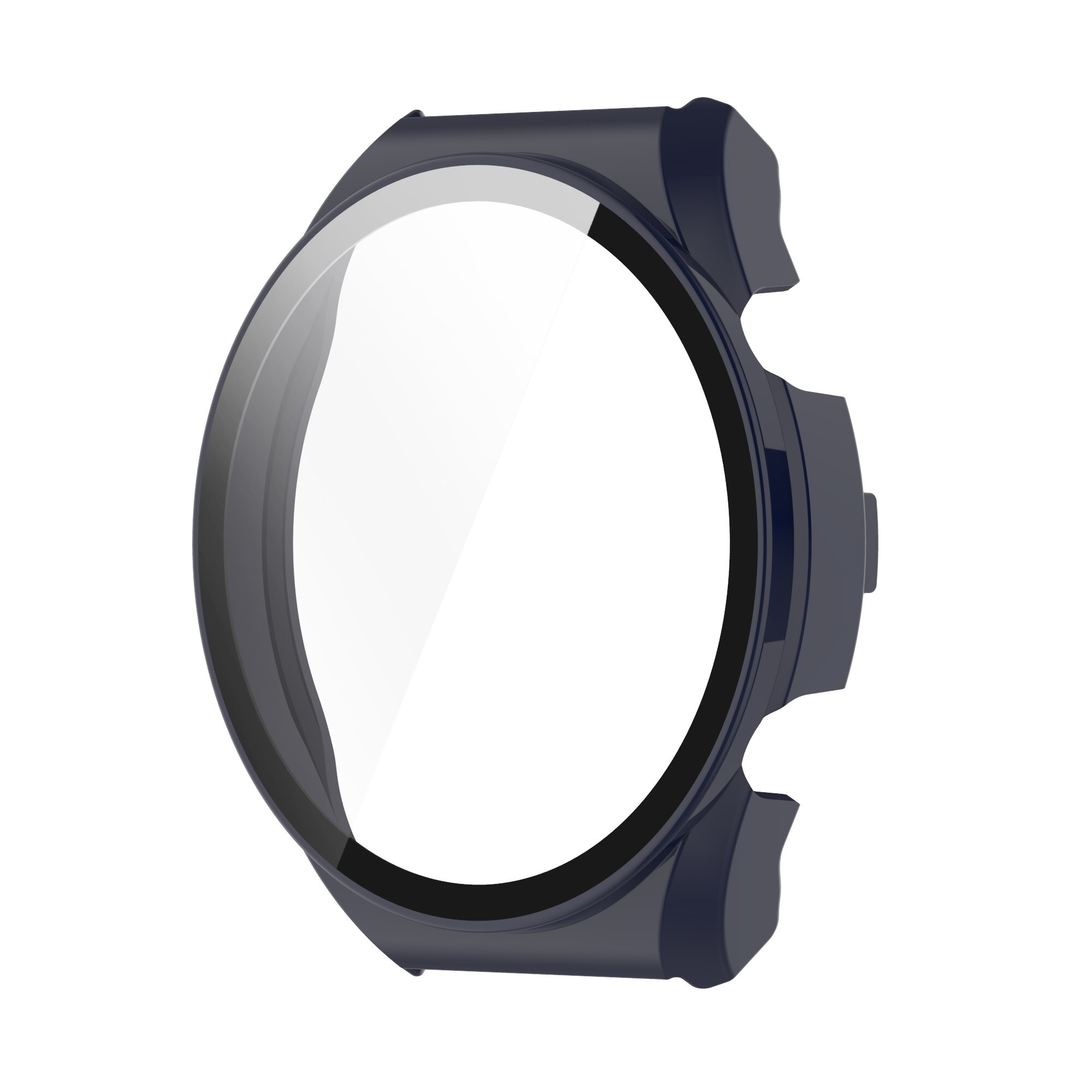 Helskärmsskydd för xiaomi watch  s1, smartwatch-fodral, datorskal med glasfilm för mi watch lite-tillbehör: Midnattsblå