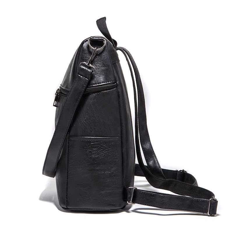 neue frauen anti-diebstahl rucksack Britischen stil, PU leder Solide schule tasche casual tragbaren reise tasche