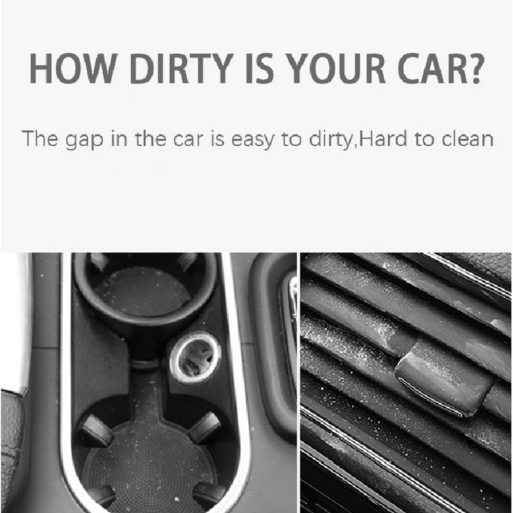 Car Cleaning Soft Glue Multifunctional Car Super Clean Mud Air Conditioner Vent Magic Sticky Clean Glue Slime Dust Dirt Cleaner