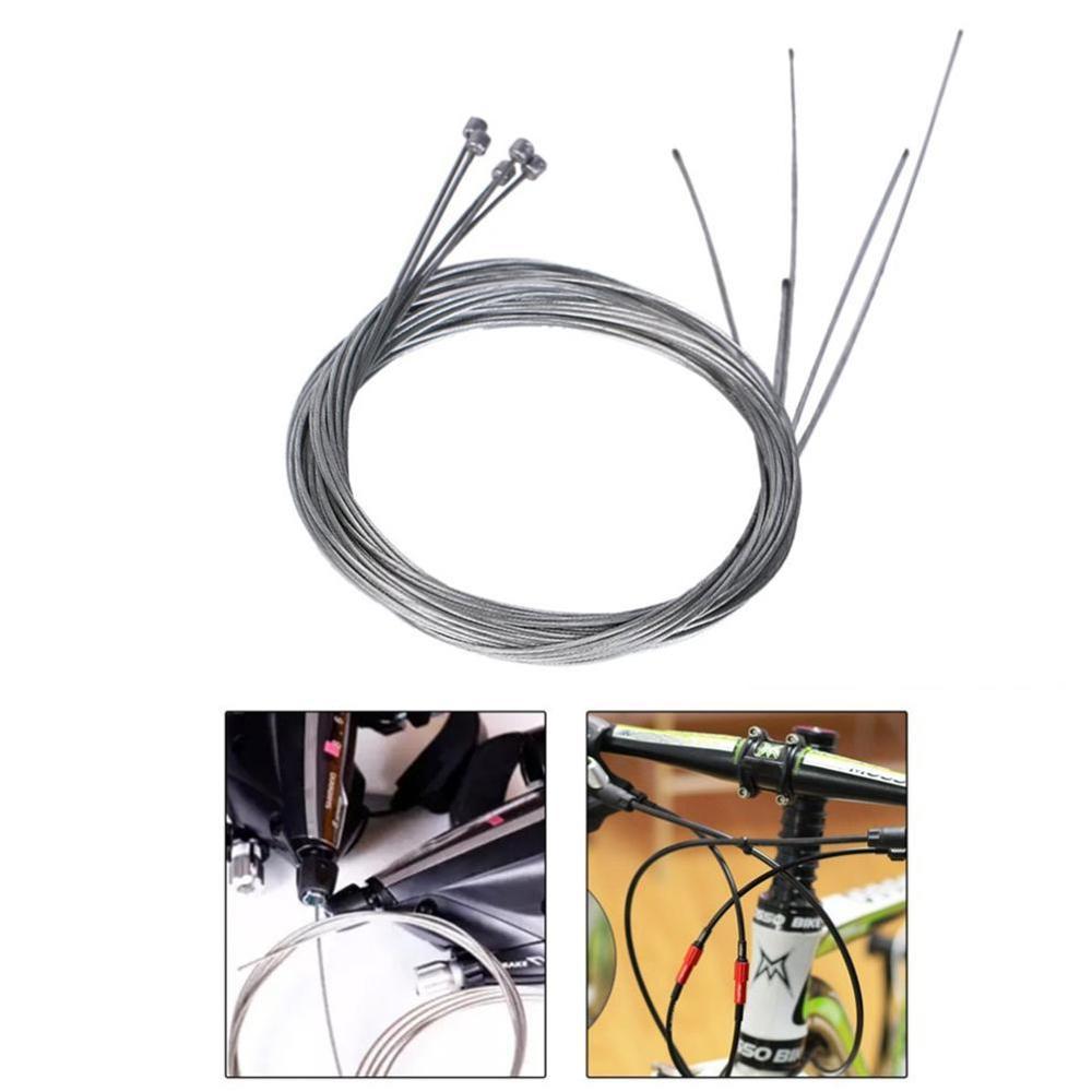 Road Bike Fixed Gear Bicycle Brake Line Shift Shifter Sets Inner Brake Core line Cable Steel Wire Speed Gear J9Y2