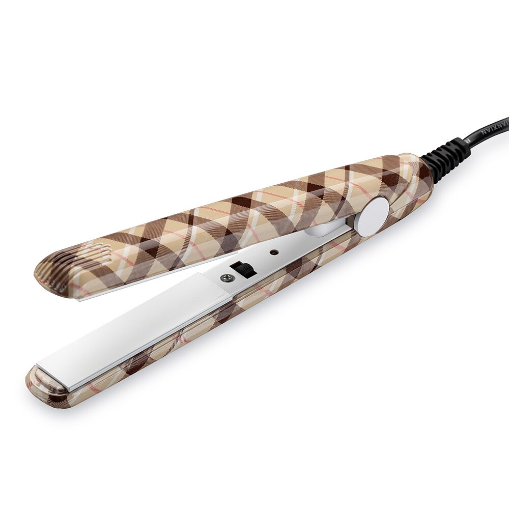 Electronic Hair Iron Hairstyling Mini Portable Ceramic Flat Iron Hair Straightener Irons Styling Tools