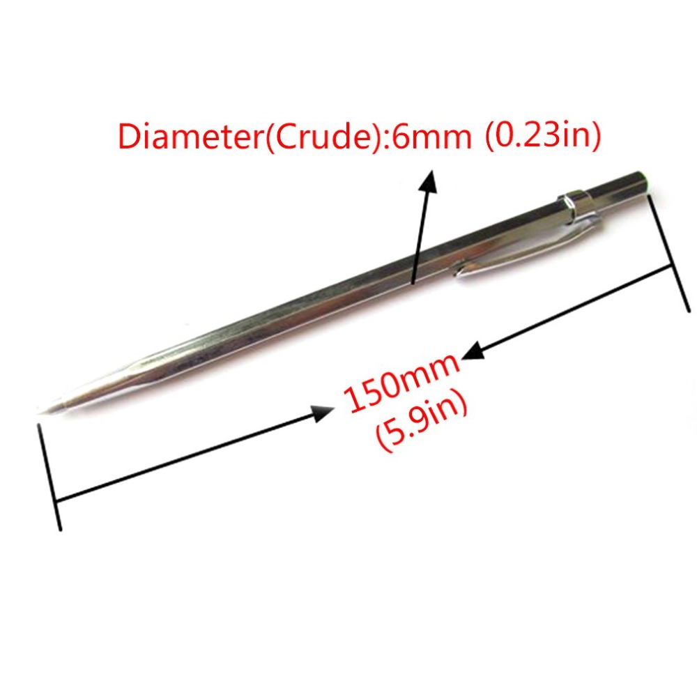 Tungsten Carbide Scribe and Etching Pen Carve Engraver Scriber DIY Tool for Stainless Steel Ceramic Tempered Glass Cutter