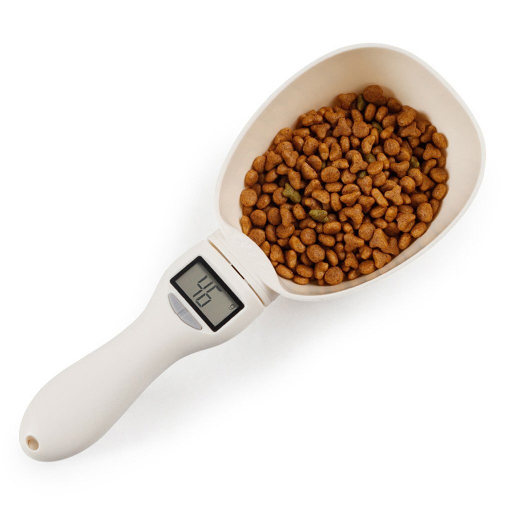 Multifunctionele Huisdier Voedsel Schaal Cup Met Led Display Voor Hond Kat Voeden Kom Keukenweegschaal Meten Scoop Huisdier Producten