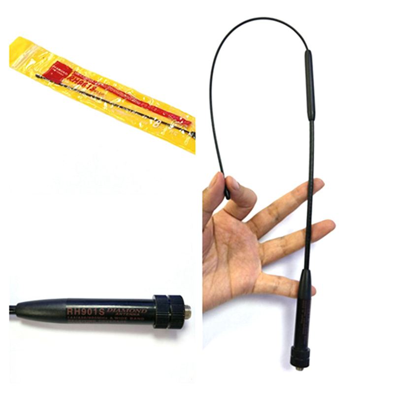 Neue Antenne RH901S SMA-Weibliche 144/430MHz Dual Band Antenne Für BaoFeng UV-82 UV-5R GT-3 MarkII UV-5betreffend Plus BF-F8 RT-5R BF-888S R: Ursprünglich Titel