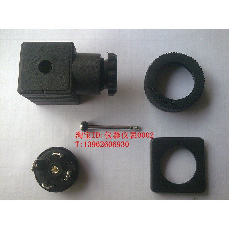 Hessman connector HTP connector Quick plug pressure transmitter connector M27