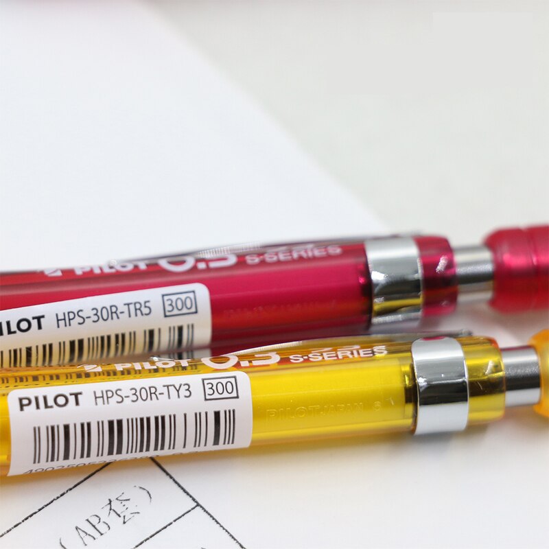 1 Piece PILOT 0.3 / 0.5mm Drawing Automatic Pencil HPS-30R with Rubber Head Test Activity Pencil