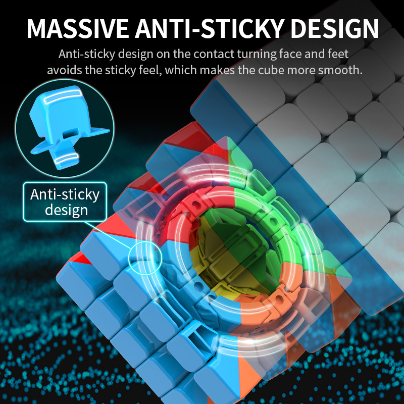 MOYU Meilong 5x5 4x4 3x3 2x2 Cubo mágico 5x5x5 3x3x3 5 × 5 4 × 4 rompecabezas de velocidad juguete antiestrés para niños Cubo mágico Original