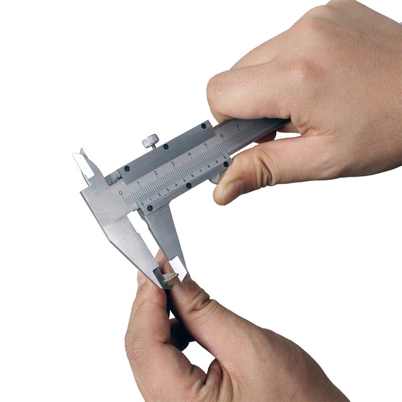 Stainless steel vernier caliper 0-150mm inner diameter outer diameter depth step ruler measuring tool