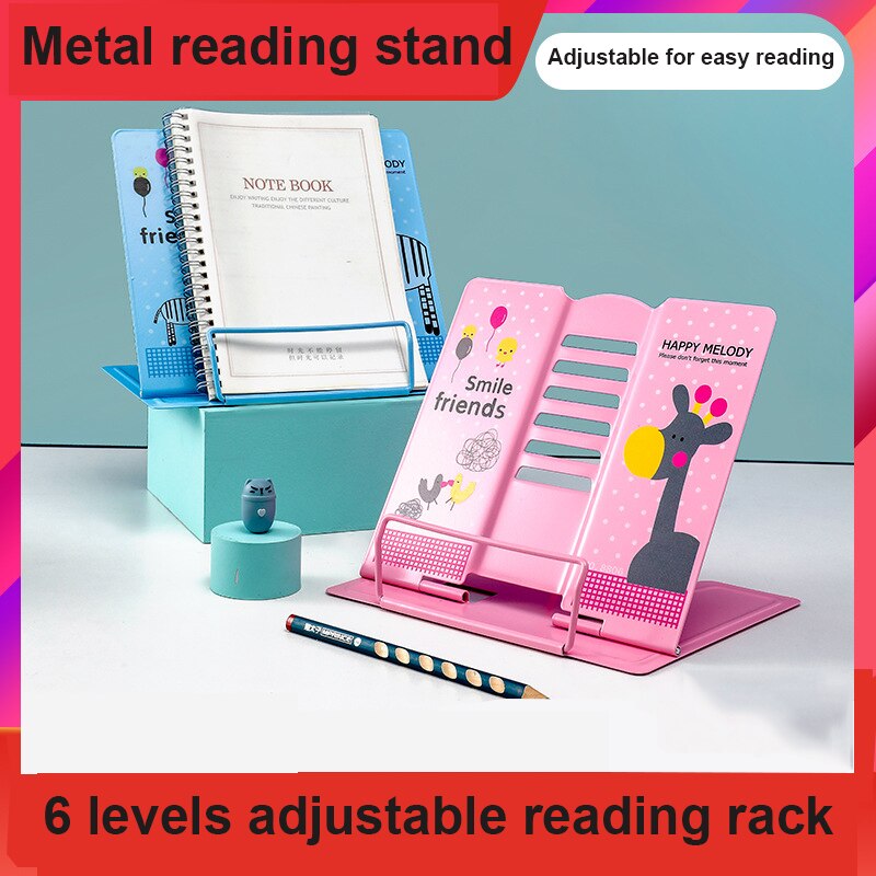 Metal Simple Reading Frame Multifunctional Cartoon Reading Frame Portable Anti Myopia Reader Good Helper For Office And Study