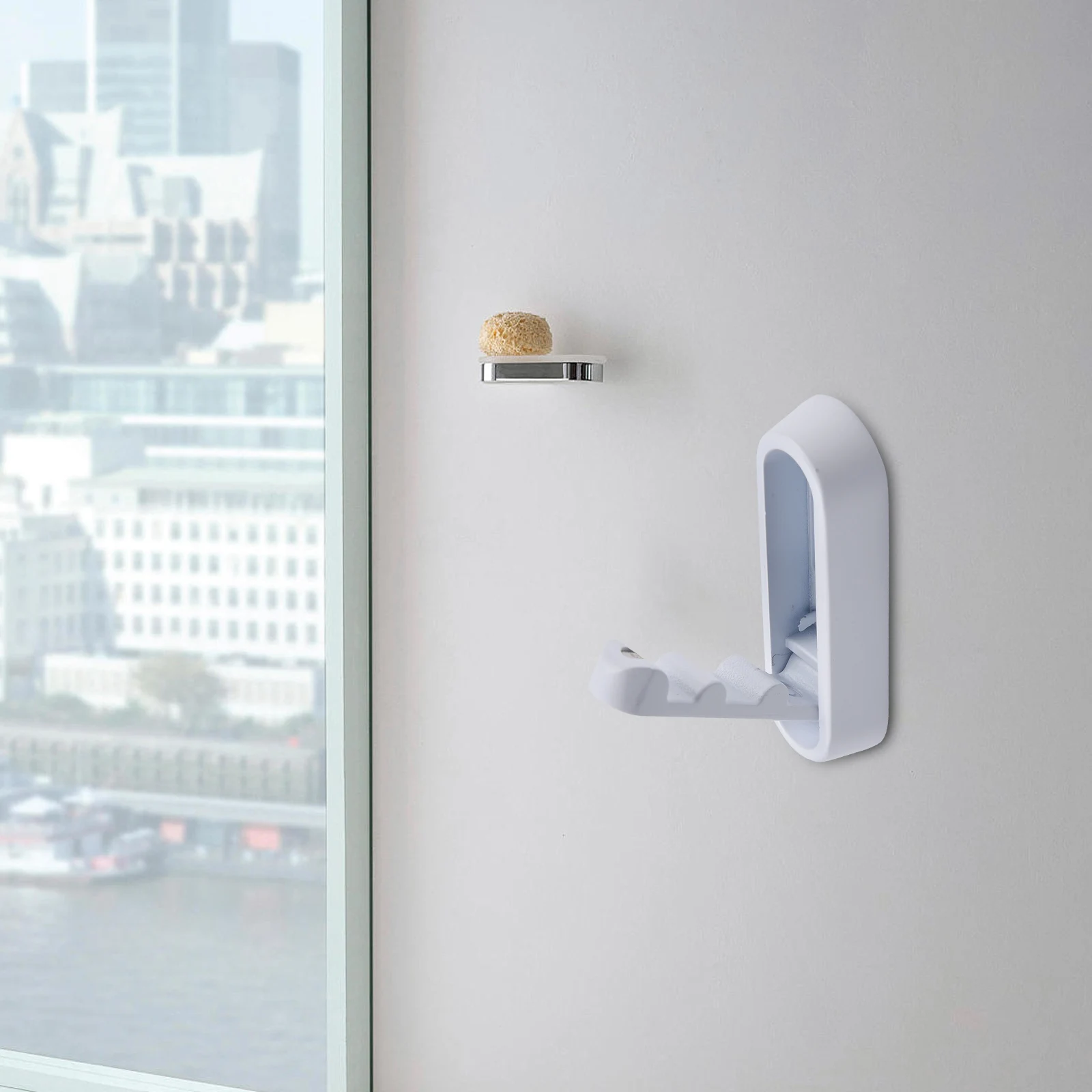 Kledinghaak Muurhaken 1 stks Jas Kledinghouder Opvouwbare Handdoekhanger Kastdeur Haak Voor Keuken Badkamer