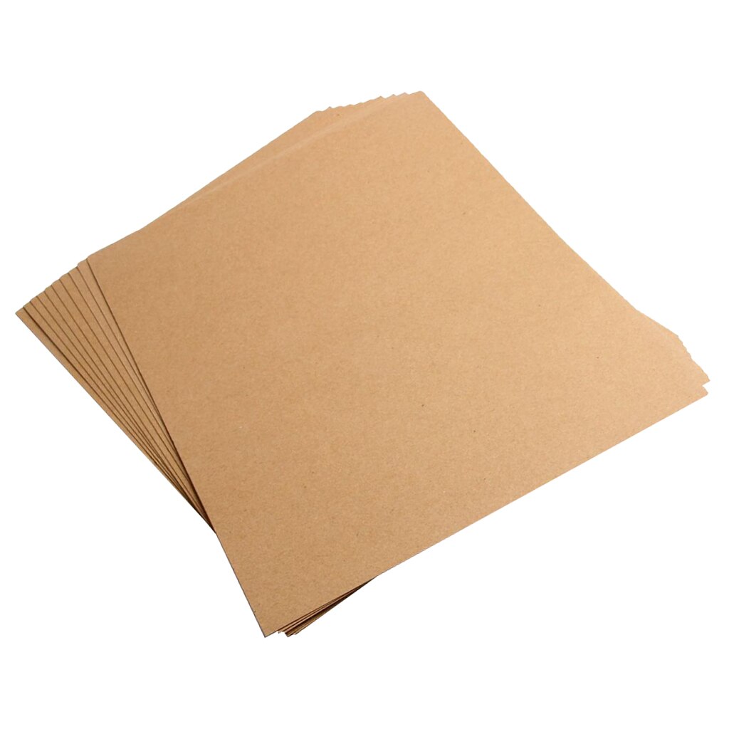 10x A4 Kraft Papier DIY Handmake Karte, Der Handwerk Papier Karton