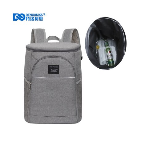 18l/32.8loxford isolado cooling mochila ao ar livre almoço piquenique acampamento alimentos frutas frescas sacos de ombro