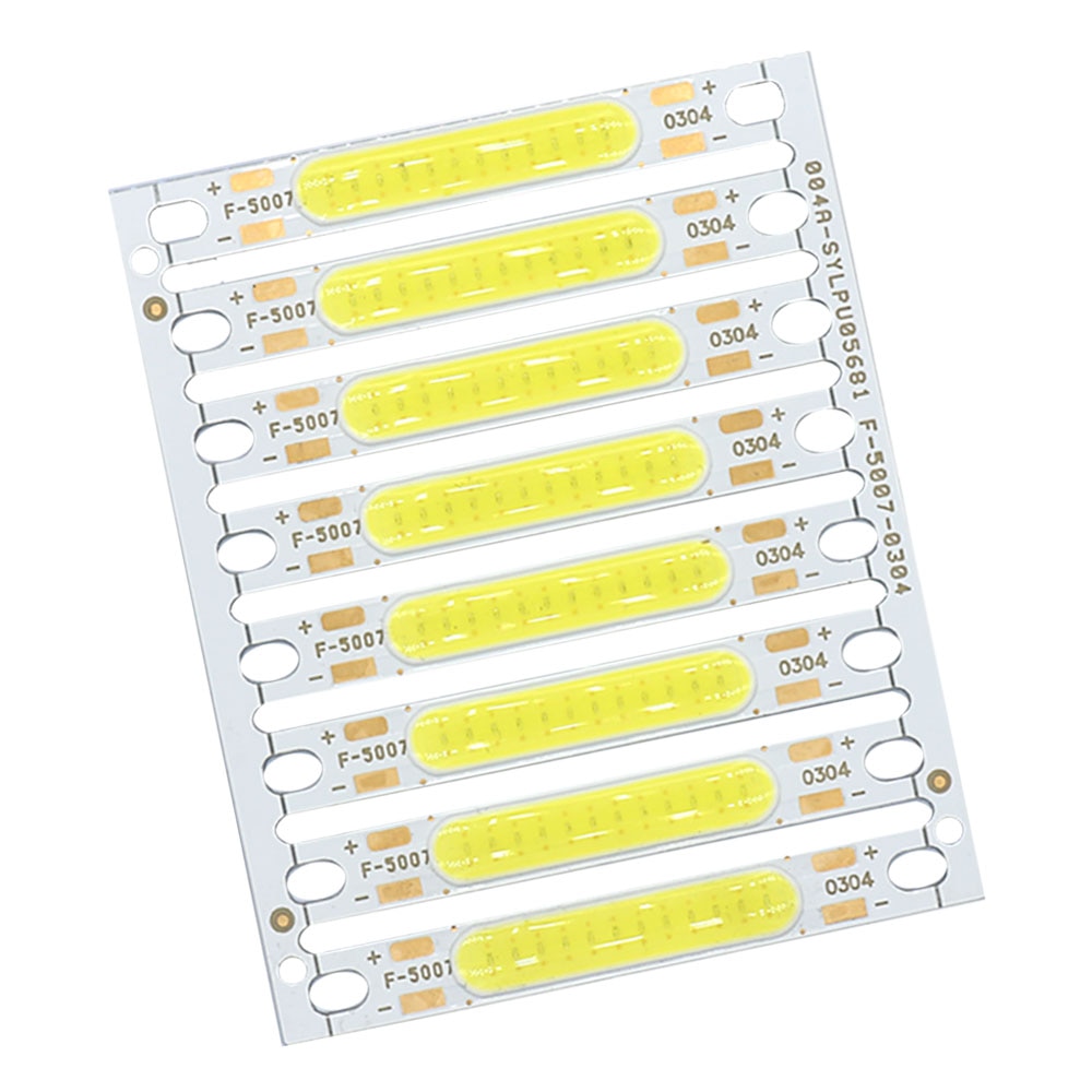 Led Cob Diode Light-Emitting Lamp Kralen Super Heldere Led Strip 50*7Mm 3W DC9-11/5W DC15-17 Voor Zaklamp Muur Lichtbron Diy