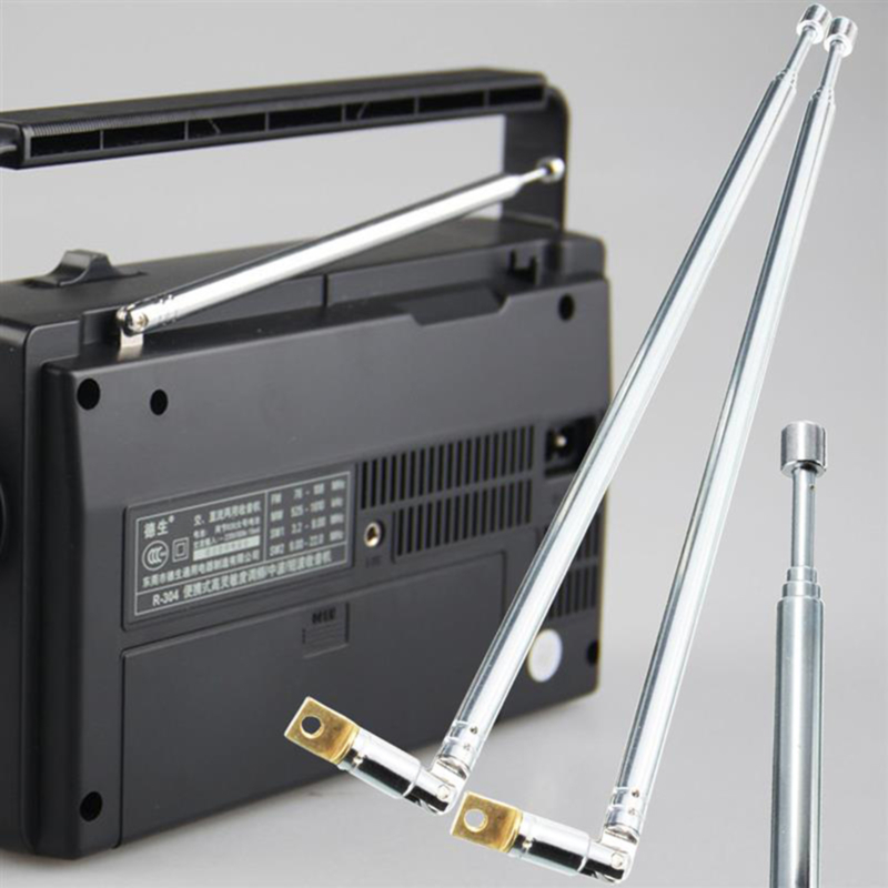 Antenne Radio Tragbare 4-abschnitte TV Antenne Teleskop Drehbare Antenne Antenne Für Radio TV Antenne Stange Teleskop Antenne NEUE