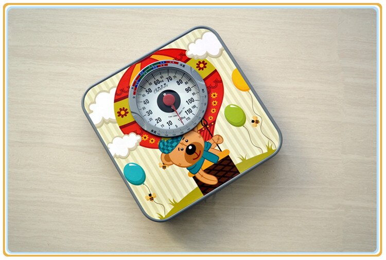 Precision Mechanical FLOOR SCALES Household Upscale Body Weighing Scale Spring Balance Body Scales 120kg 3 Colors: Yellow