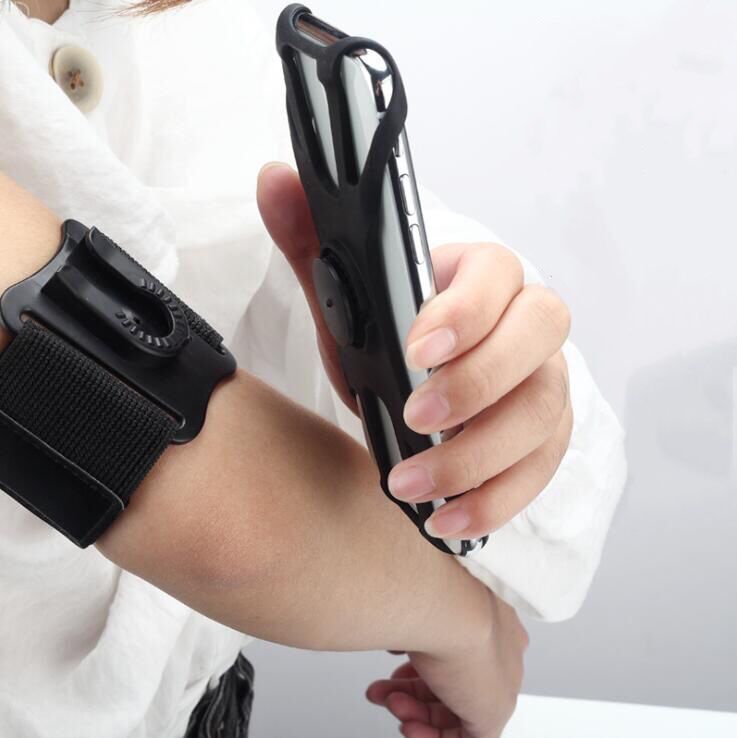 Brassard portable AB2000 | Pour la plupart des marques, le téléphone intelligent ou la tablette, fonctionne avec le Scanner de codes à barres Bluetooth