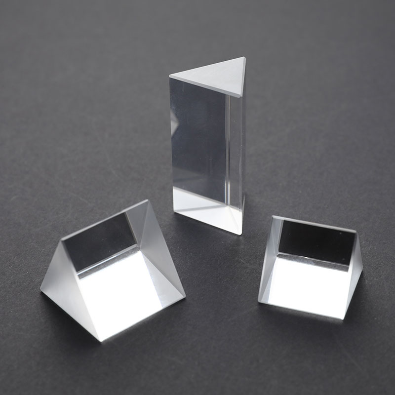 30*30*30*30mm Triangular Prism Rainbow Prisma Crystal Photographic Physics Light Experiment Color Children's Light Experiment