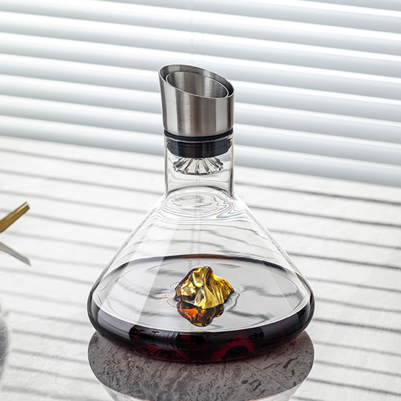 1450ml/1600ml rödvinsflaskor kreativ karaff kristallglas whiskyburk europeisk stil utländsk vinkanna festvin dispenser