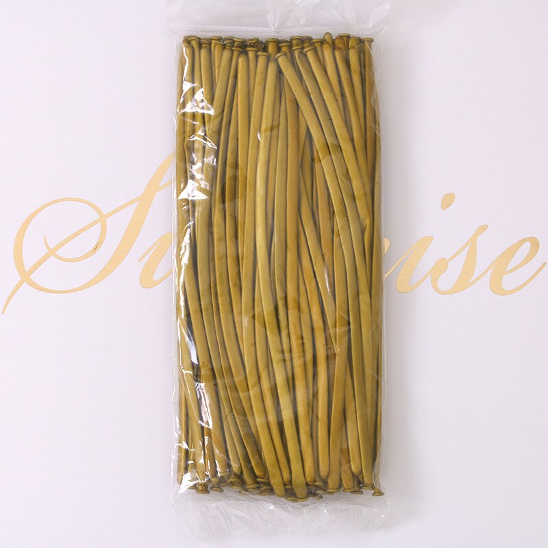 Ballons de couleur en métal 100 pièces | Bande de couleur, Ballon diy avec lettres de dessin animé, décoration de maison, fête d'anniversaire pour enfants, mariage, noël: Light Gold