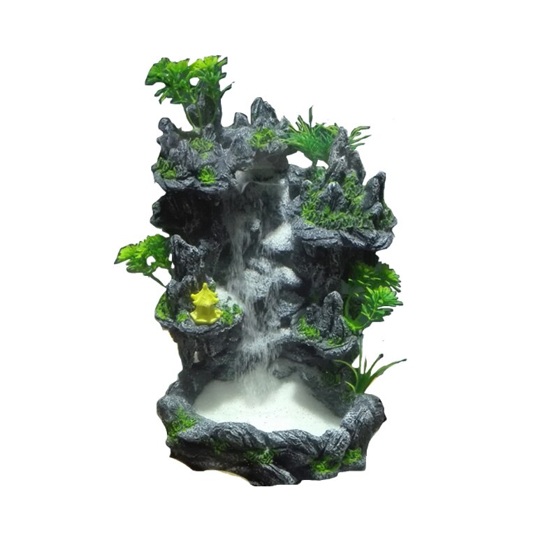 Aquarium Quicksand Waterfall DIY Simulation Rockery Package Fish Tank Landscaping