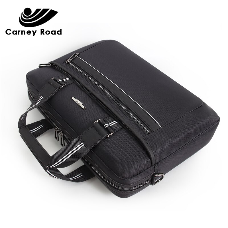 Merk waterdichte aktetas oxford 15.6 inch laptoptas casual heren handtas dagelijks dragen schoudertas